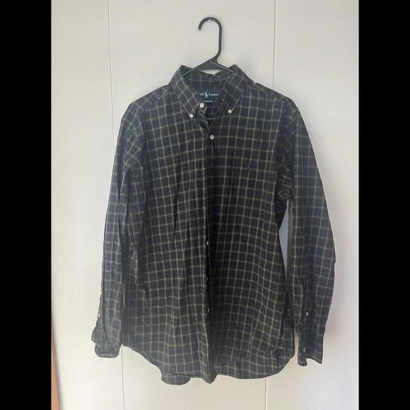Ralph Lauren Other - Ralph Lauren Classic Fit Purple And Green Plaid Long Sleeve Button Up Size M